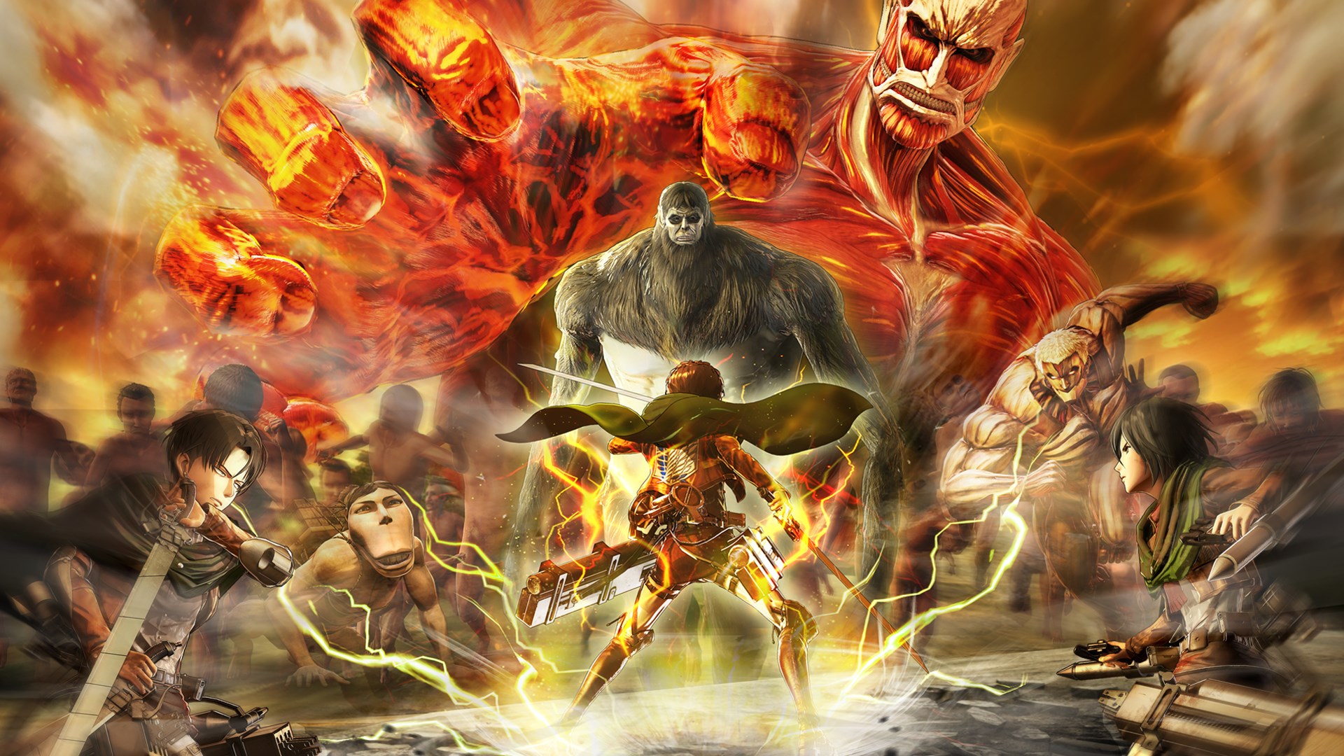 attack on titan video game xbox one