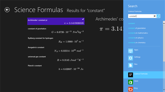 Science Formulas screenshot 7