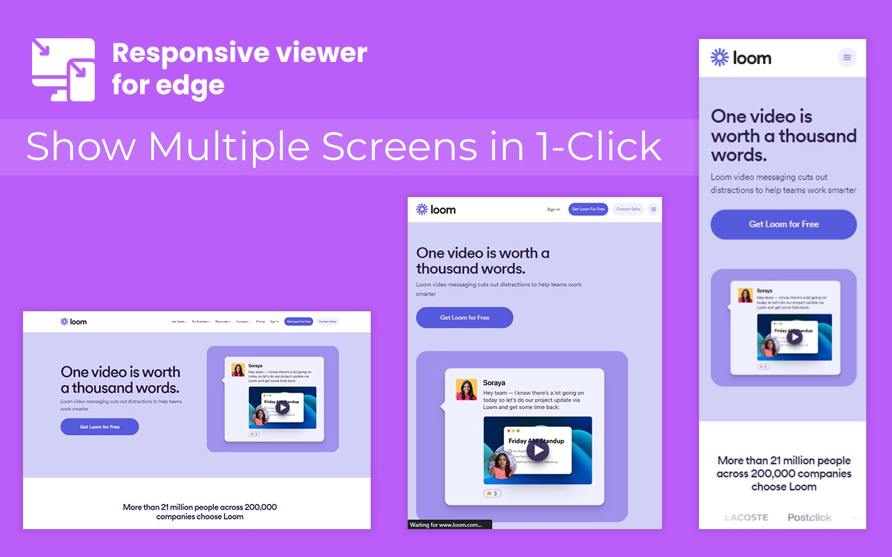 Responsive viewer For Edge