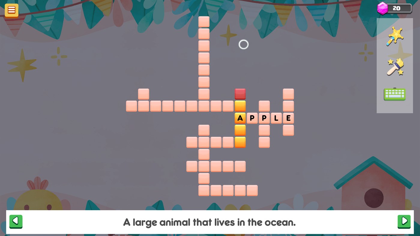 #9. Kids' Smarty Crosswords for PC & XBOX (Xbox) By: PandaSoftwares