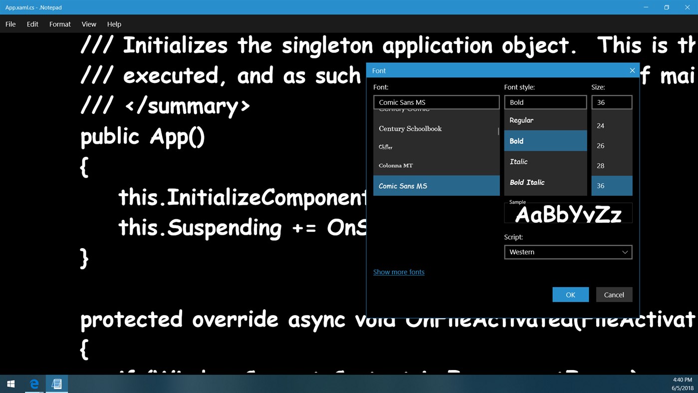 #4. .Notepad (Windows) 게시자: Hereafter2