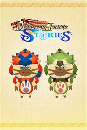 Monster Hunter Stories - Tenues de Navirou : « Roi » et « Reine »