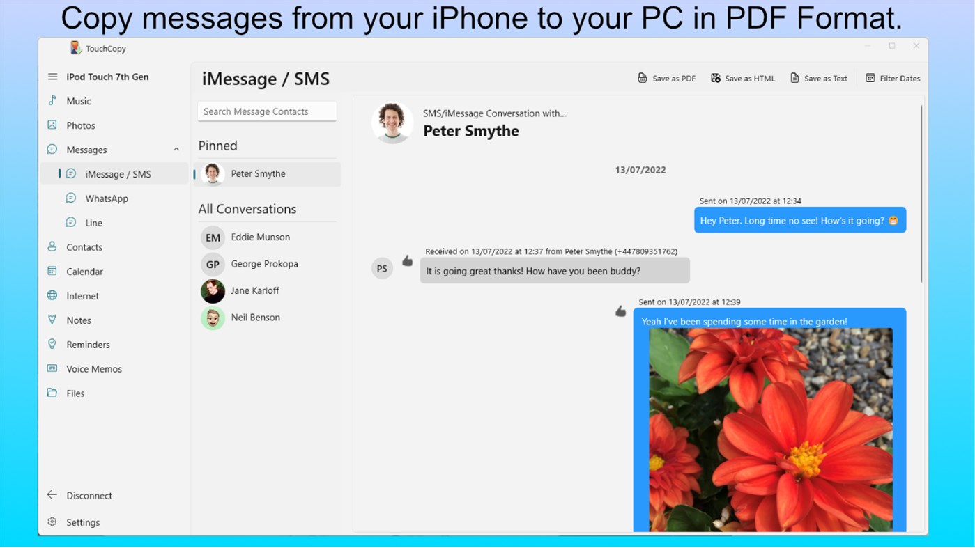 #1. TouchCopy (Windows) 作者: Wide Angle Software Ltd