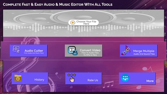 Music Editor & Video Editor : Trim,Convert,Extract and Mix AudioBooks For Audacity screenshot 1