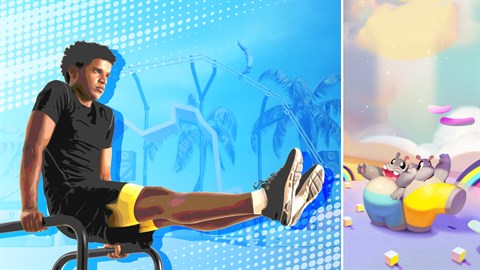 Pro Gymnast Simulator + Clumsy Rush