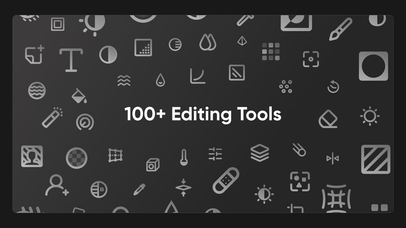 #1. Polarr Pro Photo Editor (Windows) De: Polarr