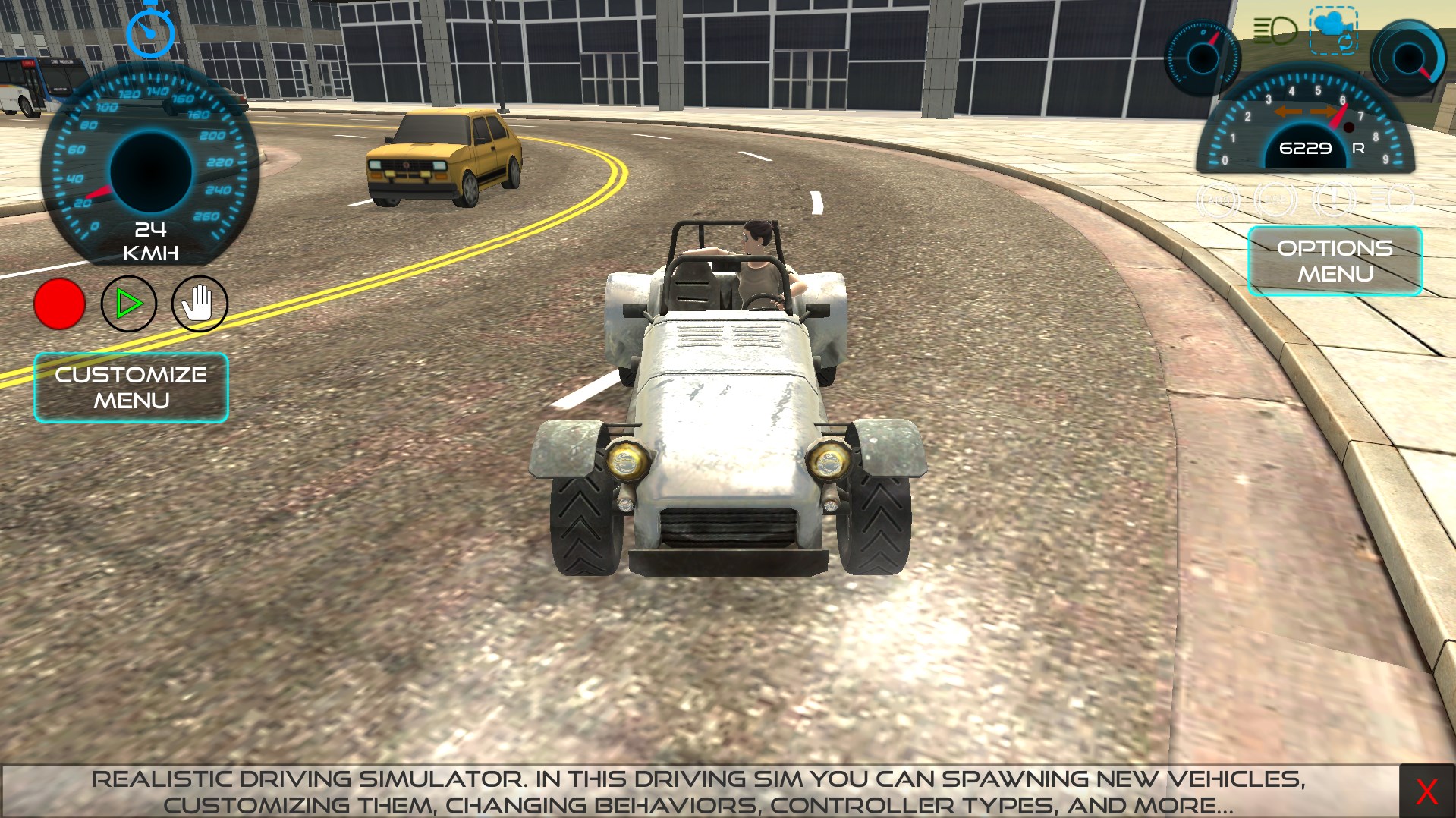 BRB Driving-Realistic Driving Simulator screenshot