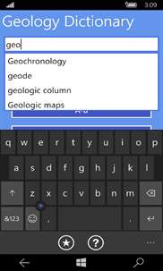 Geology Dictionary Pro screenshot 2