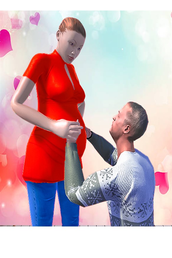 Virtual Single Mom Simulator Xbox Series X|S and Xbox One cover art