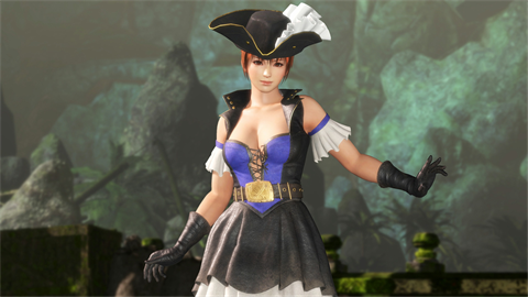 Costume 2 Pirate des 7 mers de DOA6 - Kasumi