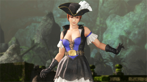 Visuais Piratas dos 7 Mares de DOA6 Vol. 2 - Kasumi