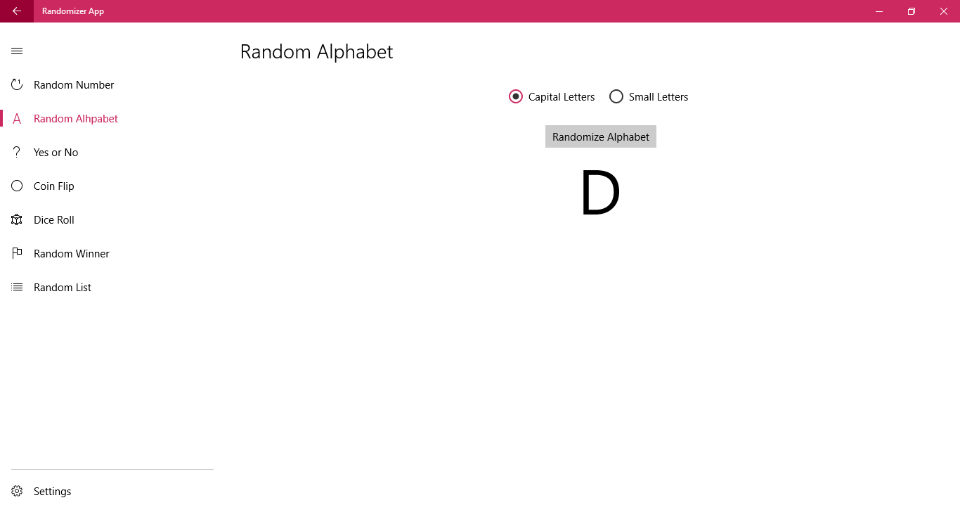 Randomizer App For Windows 10 Mobile