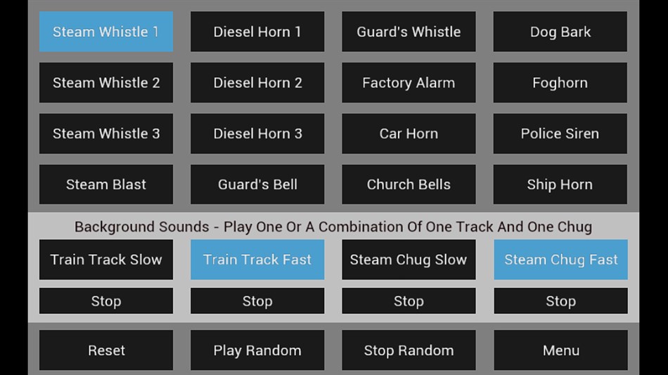 Model Railway Sound Effects (Windows) di: Grey Olltwit Software