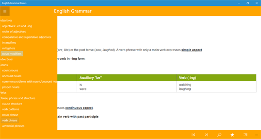 English Grammar Basics screenshot 1