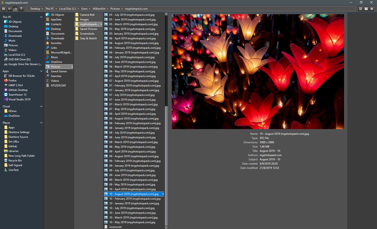 #1. Direttore File Manager (Windows) Με: KonsApps