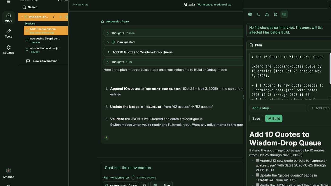 #2. Atlarix (Windows) Von: Amariah Abishai