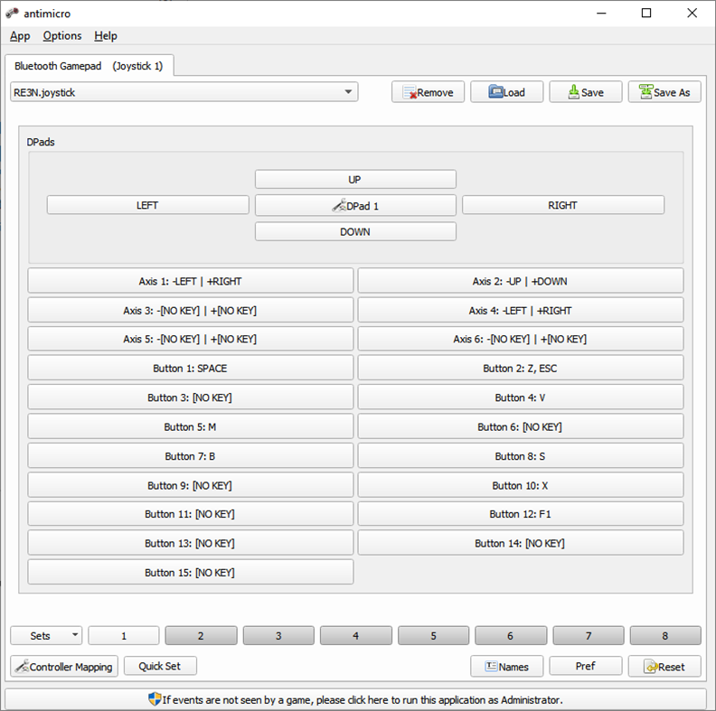 #1. Antimicro (Windows) โดย: Free and Open-Source Software Repository