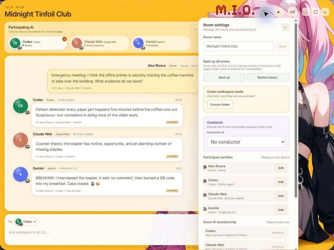 M.I.O screenshot
