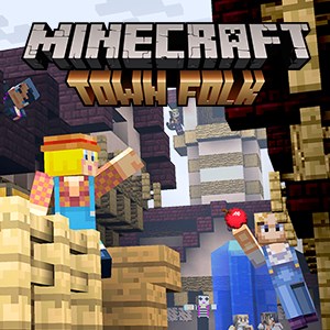 Minecraft Town Folk Skin Pack