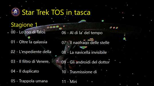Star Trek TOS in tasca screenshot 1