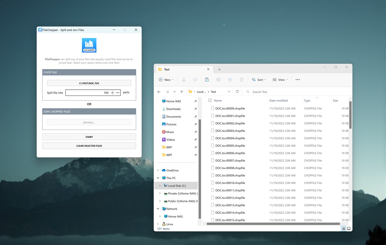 #1. Fast File Splitter and Joiner (Windows) 来自: EvlarSoft LLC