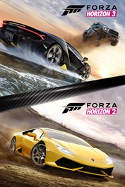 Lot Forza Horizon 2 et Forza Horizon 3