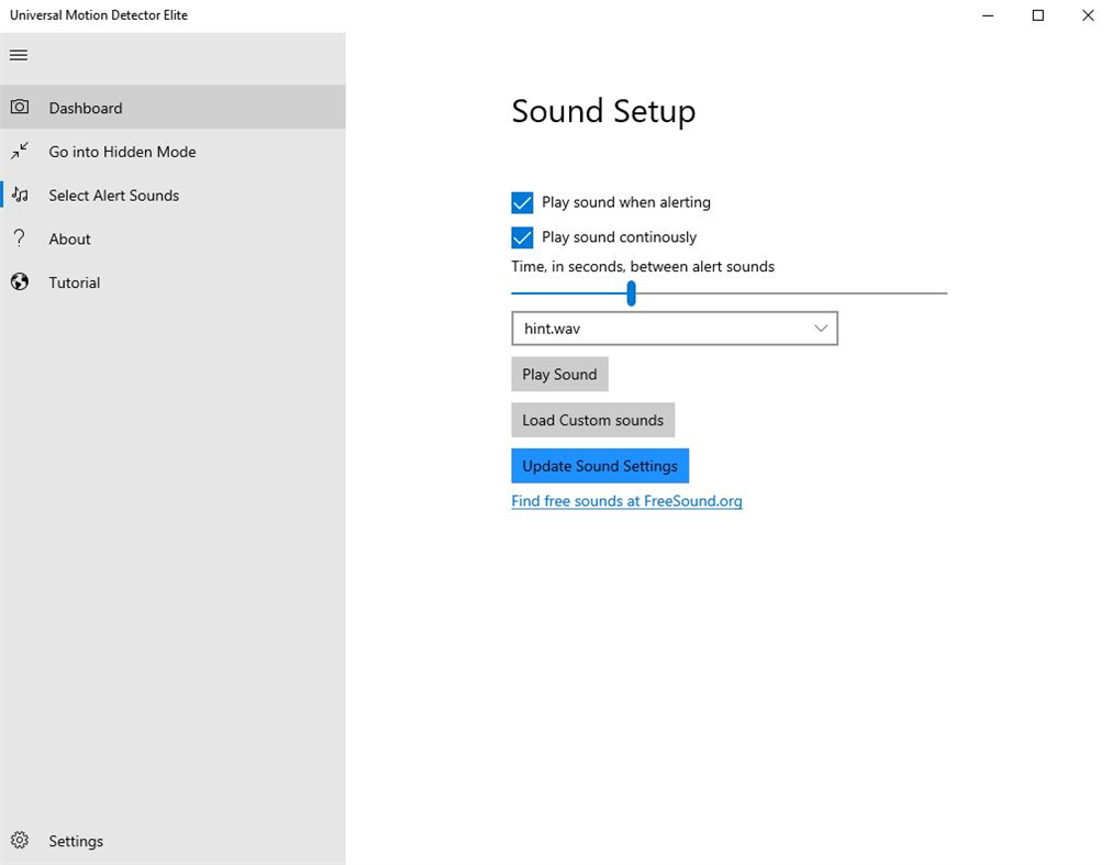 #3. Universal Motion Detector Elite (Windows) โดย: RT Apps