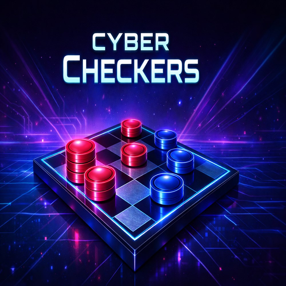 Cyber Checkers cover art (full size)