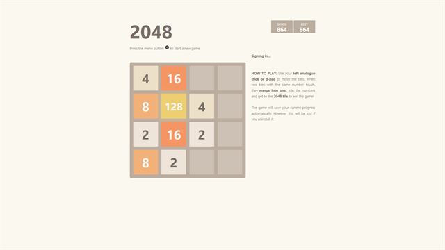 2048X screenshot 2