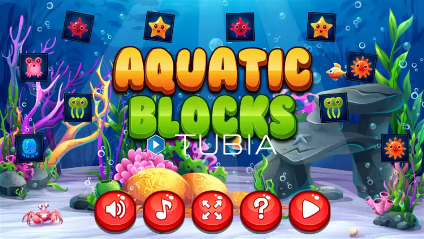 #1. Aquatic Blocks (Windows) 由: GameTab LLC
