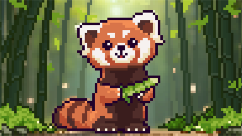 Red Panda is Hungry