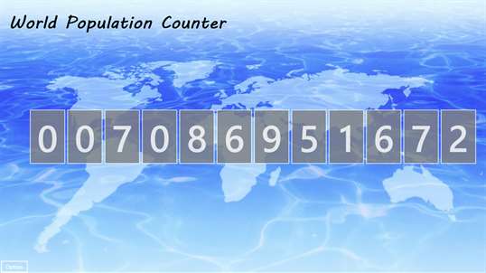 World Population Counter screenshot 1