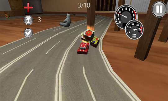 Crazy Toy Cars Racing 3D Pro screenshot 3