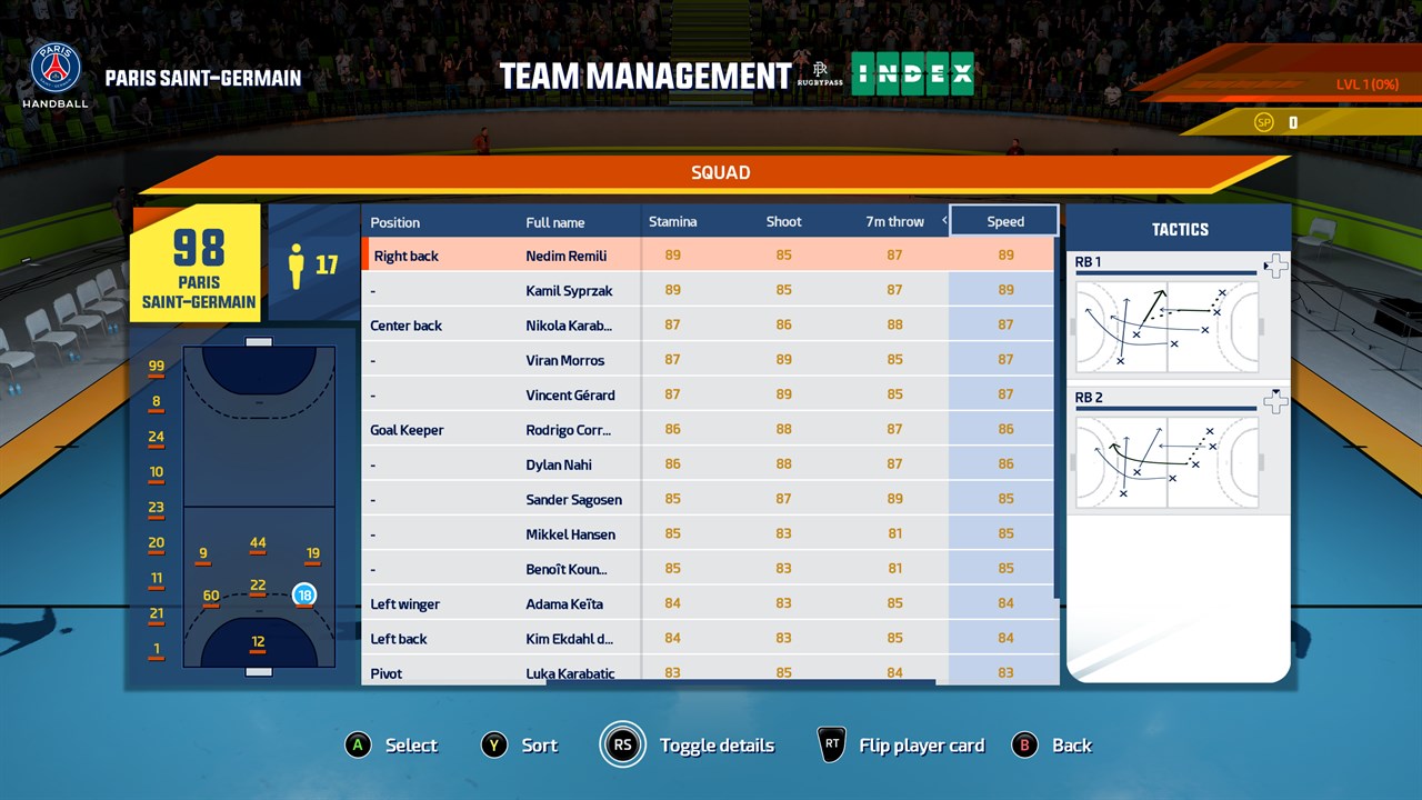 Handball 21 screenshot 2