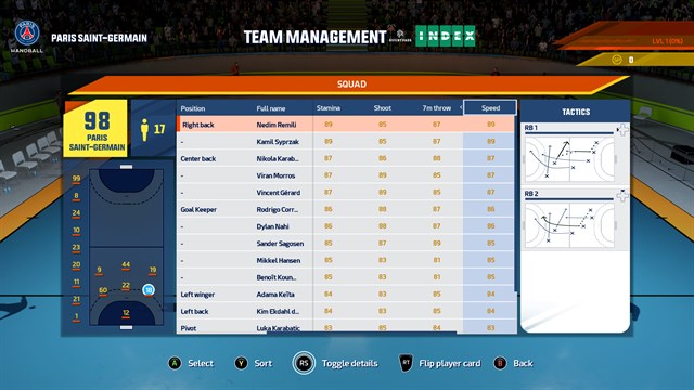 Handball 21 screenshot 2