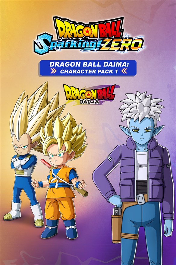 DRAGON BALL: Sparking! ZERO - Dragon Ball DAIMA: Character Pack 1 Xbox Series X|S and Xbox One cover art