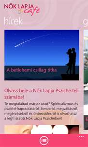 Nők Lapja Café screenshot 1