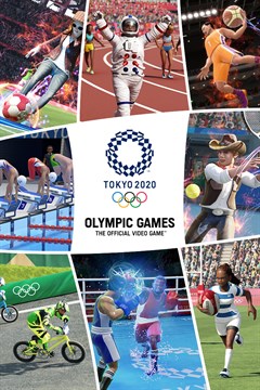 Cover poster for Olympic Games Tokyo 2020 – The Official Video Game™