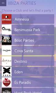 Ibiza Parties screenshot 1
