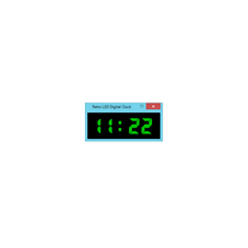 Retro LED Digital Clock - Windows にダウンロードしてインストール