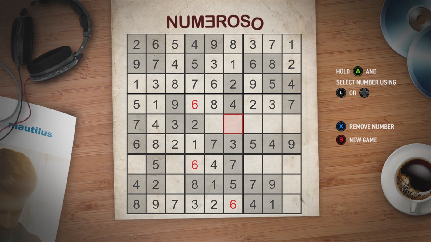 #1. Numeroso (Xbox) Podle: Mautilus s.r.o.