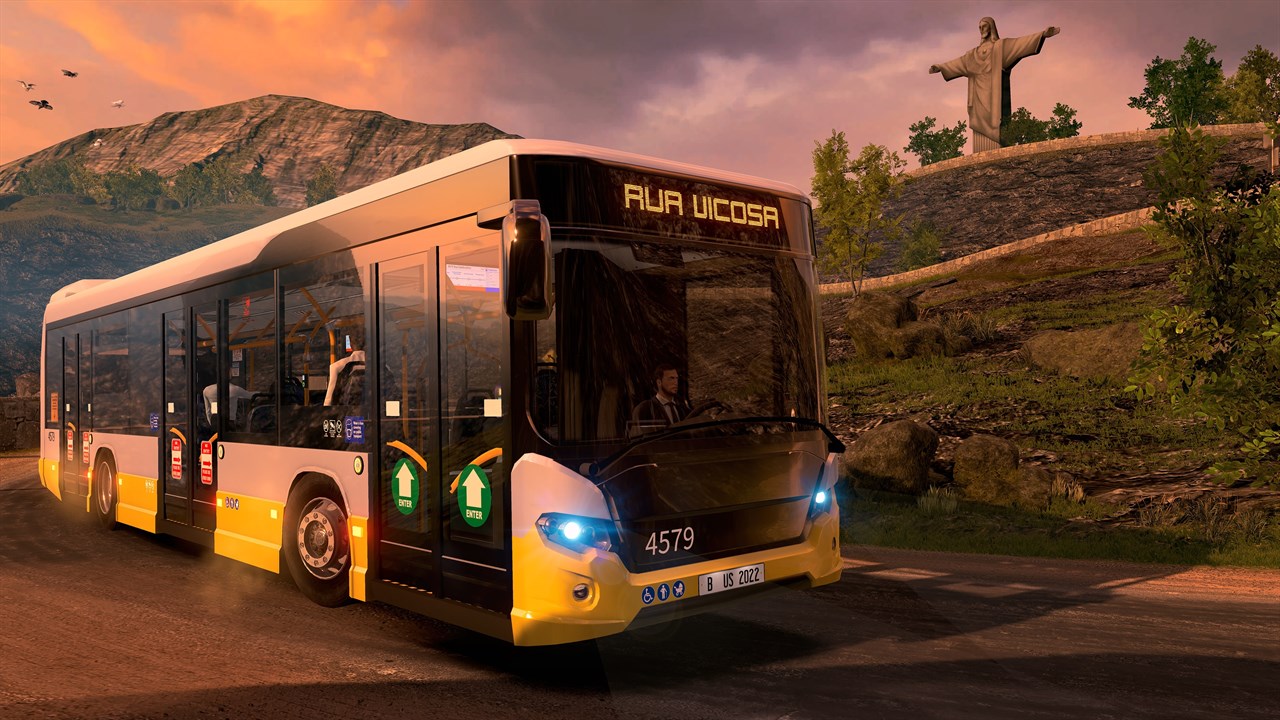 Bus Driving Simulator : EVO screenshot 1