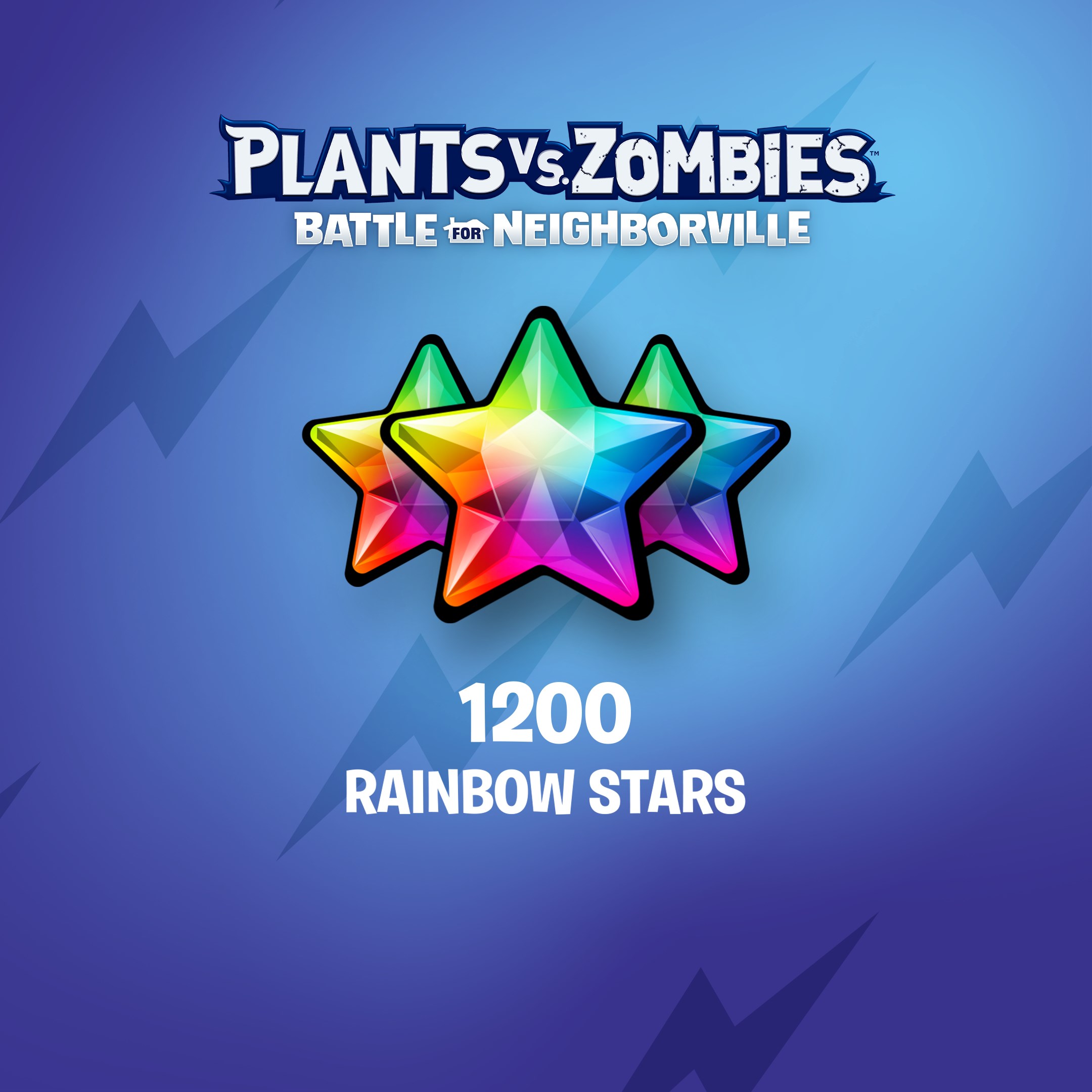 Plants vs. Zombies: Battle for Neighborville™ – 1000 (+200 Bonus) Rainbow Stars