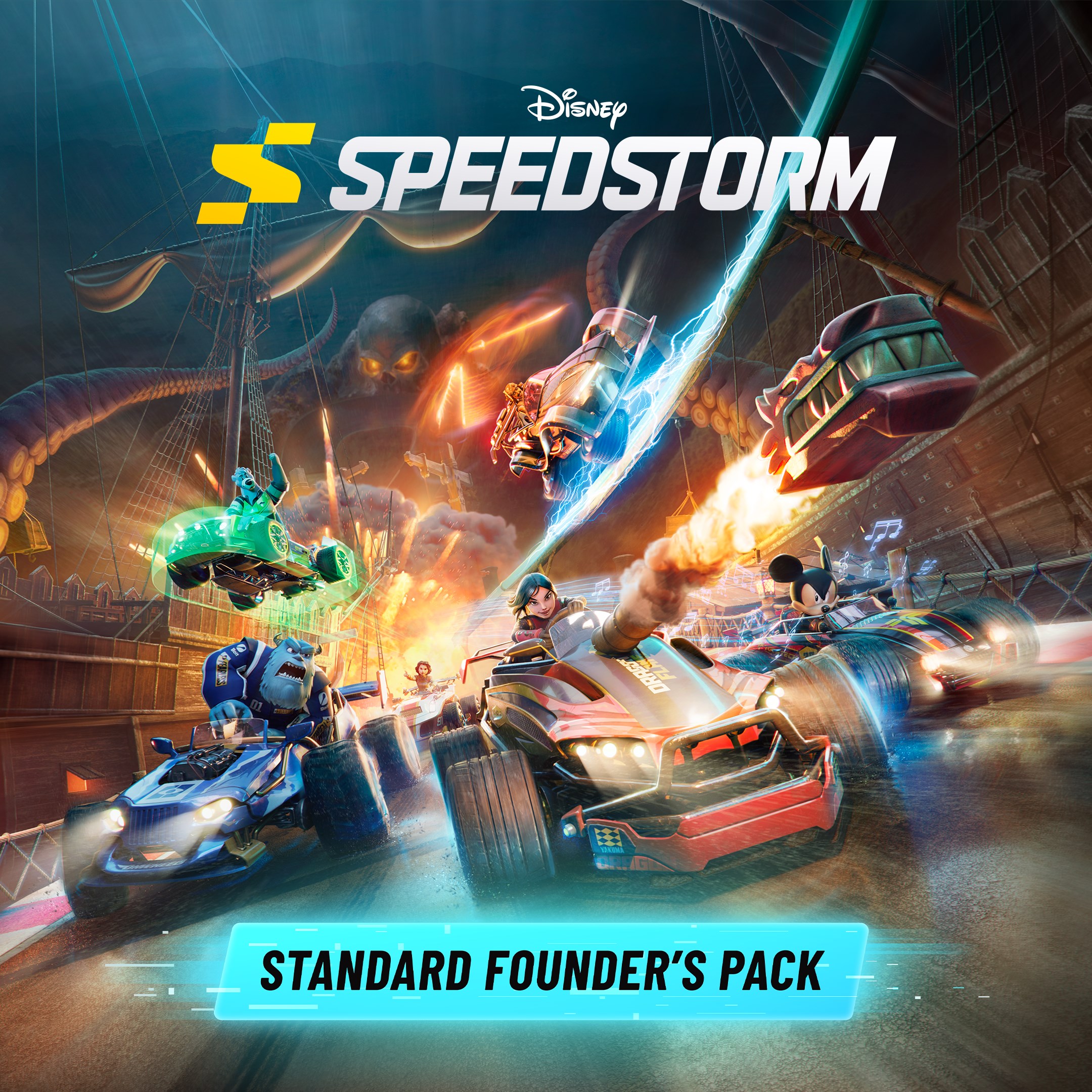 Additional information for Speedstorm regarding local multiplayer