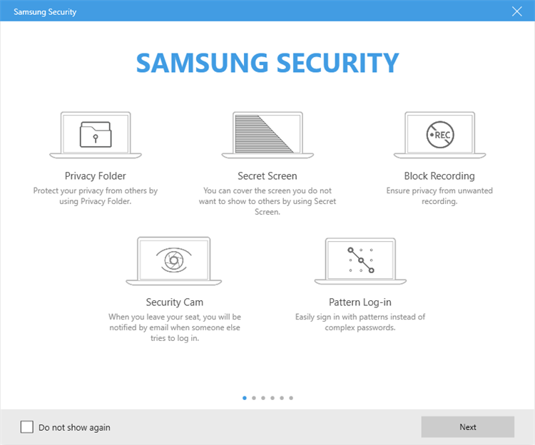 Samsung Security - PC - (Windows)