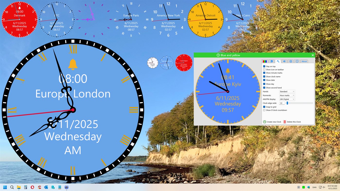 #2. TP Clock (Windows) 由: Thomas P. Olsen