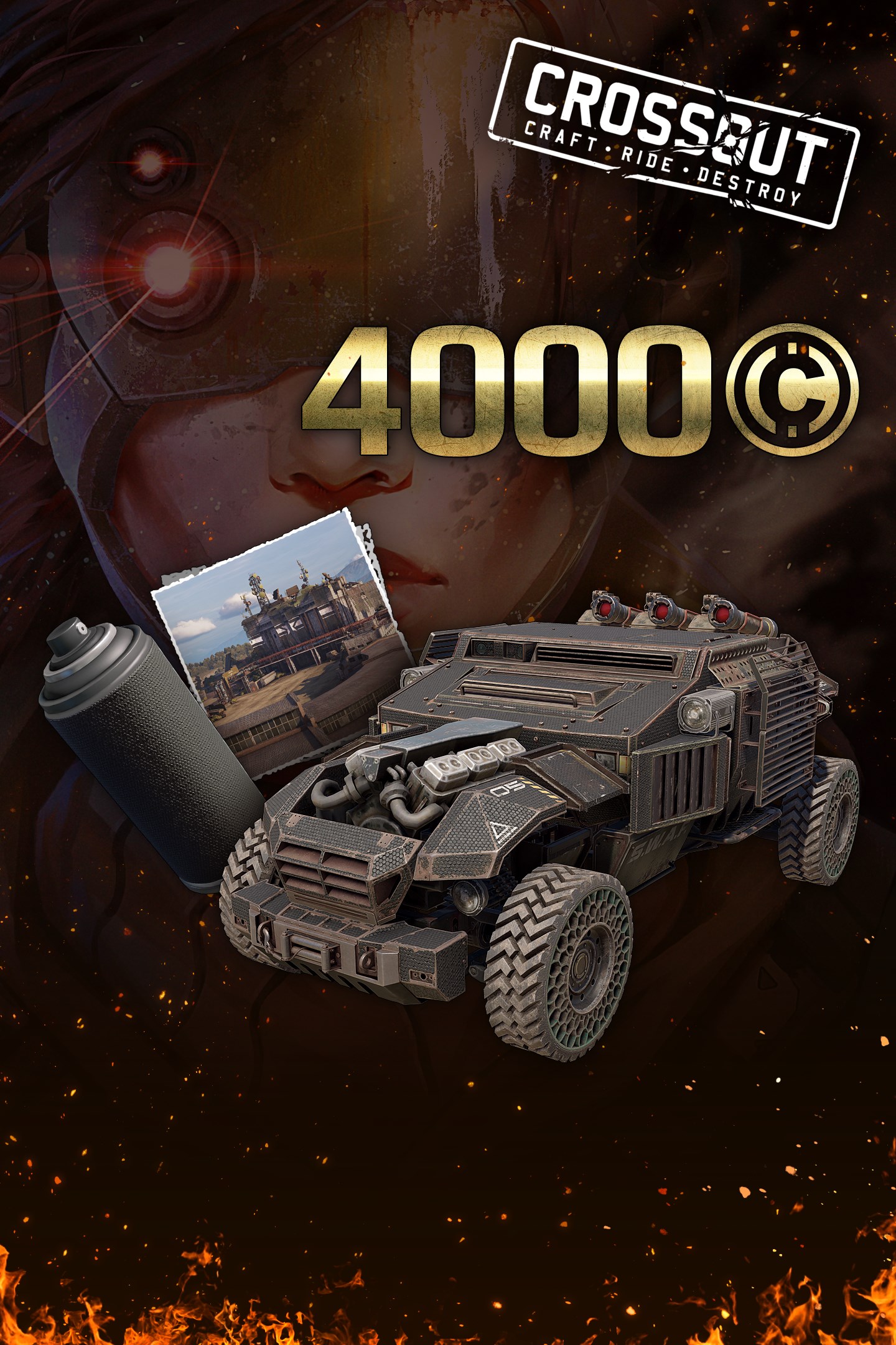 Купить ключ дешево Crossout. Штурмовой отряд. Чарли-7 (Элитный набор)