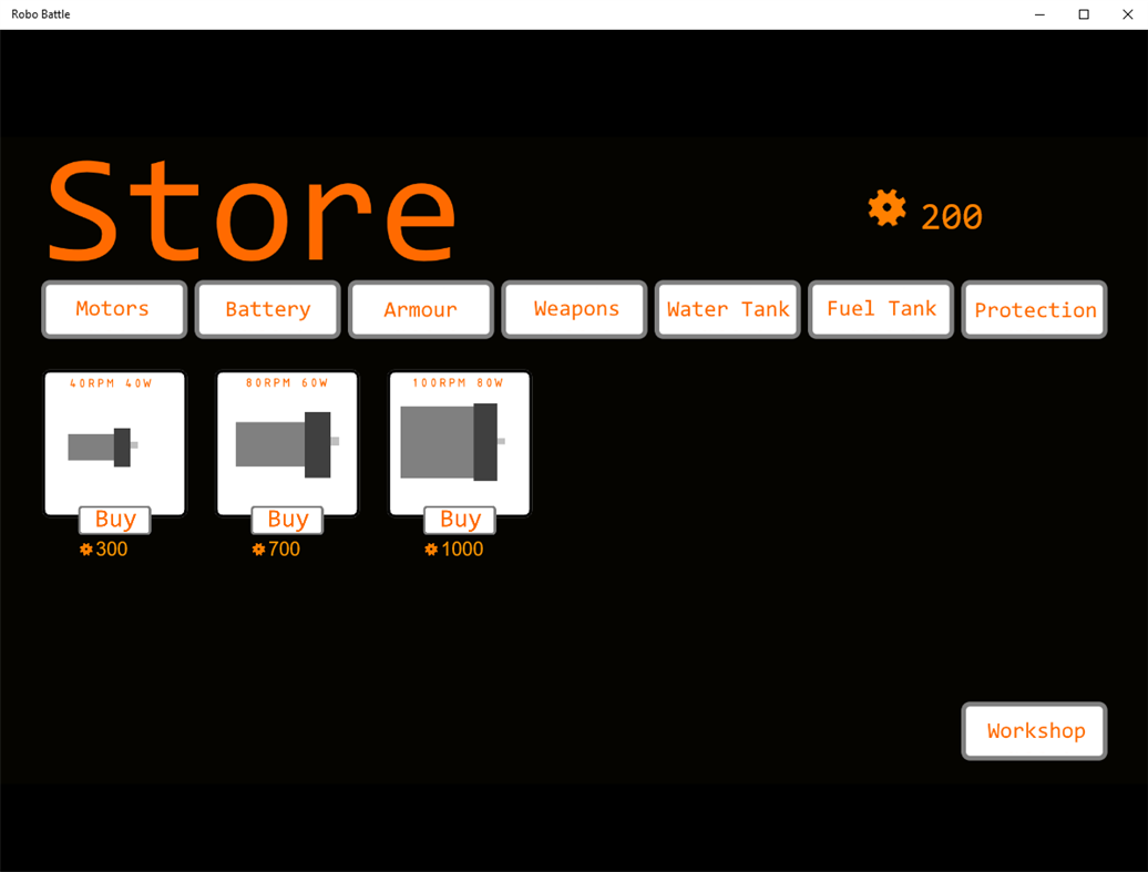 #3. Robo Battle (Windows) By: CraftySims