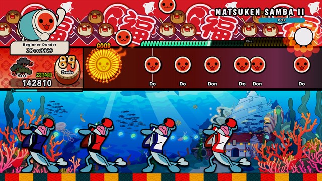 Taiko no Tatsujin: Rhythm Festival - 2000s Pops Pack Vol. 2 screenshot 1