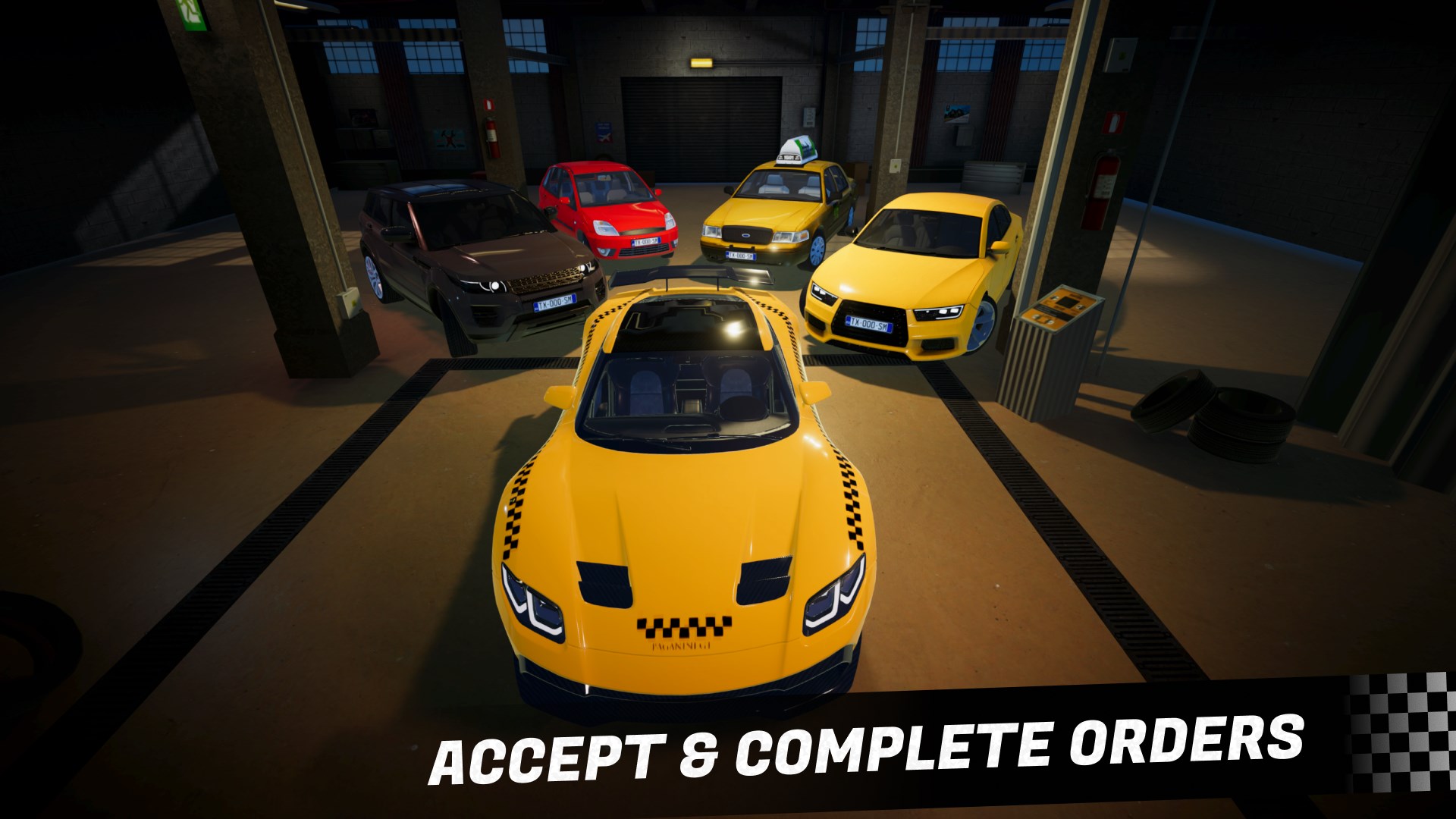 Driving Taxi Simulator - City Car Racing screenshot
